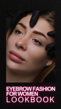 eyebrow fashion lookbook